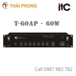 Ampli khuếch đại kèm mixer công suất 60W T-60AP