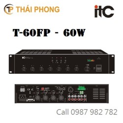 Ampli khuếch đại kèm mixer công suất 60W T-60FP