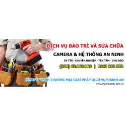 Cần lưu ý khi tiến hành bảo trì hệ thống camera an ninh giám sát