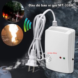 Đầu dò báo xì gas MT-338A (có thể kết nối trung tâm 433Mhz)