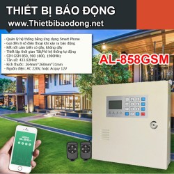 Thiết bị chống trộm AL-858GSM dùng SIM điện thoại