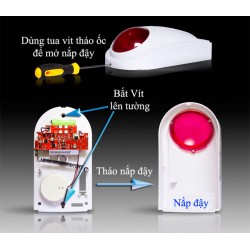 Còi hú báo động không dây TK-70C