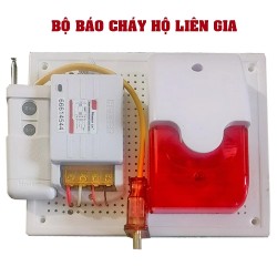 Bộ còi hú báo động, báo cháy cho tổ liên gia, nhà ở liền kề KS-TLG01RF