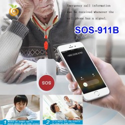 Nút bấm khẩn cấp không dây SOS-911B tần số 433 MHz