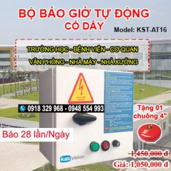 Hướng dẫn cài đặt chuông báo giờ tự động KST-AT16, KST-AT16WL