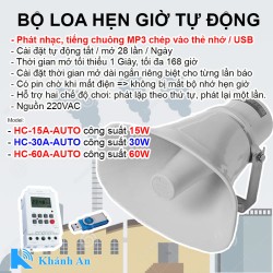 Hướng dẫn lắp đặt loa phát nhạc tự động HC-30A AUTO hẹn báo giờ, thư giãn, giải trí