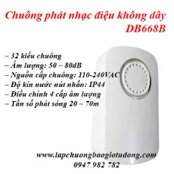 Chuông phát nhạc điệu không dây DB668B