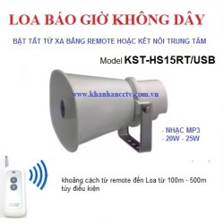 Bộ thu sóng chuông nhạc không dây + loa 15W BX-727RF/15W