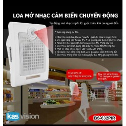 Loa mở nhạc tự động BS-150A-PIR cảm biến chuyển động (quảng cáo, siêu thị, thư giãn, giải trí)