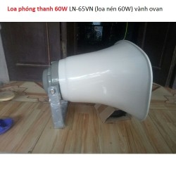 Loa phóng thanh 60W LN-65VN (loa nén 60W) vành ovan