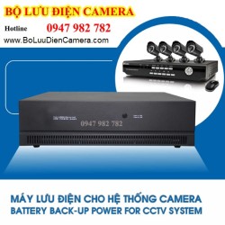 Cách tính bộ lưu điện cho hệ thống camera