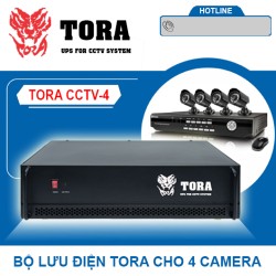 Bộ lưu điện cho 4 Camera TORA CCTV-4