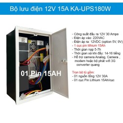 Tư vấn mua bộ lưu điện dành cho 4 camera quan sát và 1 đầu ghi hình