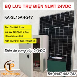 Bộ lưu trữ điện năng lượng mặt trời hệ 24V 15Ah KA-SL15Ah-24V