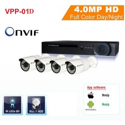 Bộ Kit Camera Vantech 4.0 MP Powerline VPP-01D