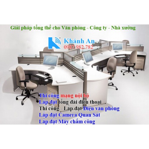 Cung cấp, thiết kế, thi công, lắp đặt điện văn phòng