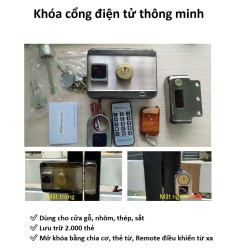 Khóa cửa cổng điện tử quẹt thẻ VR-1200