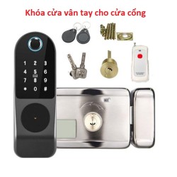 Khóa cửa vân tay cho cổng sắt VR-1200C