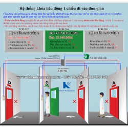 Giải pháp khóa liên động phòng sạch