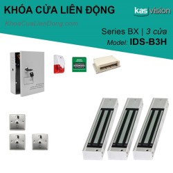 Bộ khóa liên động Interlock 3 cửa IDS-B3H Airlock, cho phòng đệm, phòng sạch