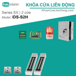 Bộ khóa Interlock Airlock IDS-S2H, liên động 2 cửa cho phòng đệm, phòng sạch