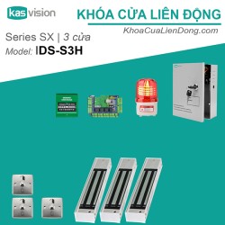 Bộ khóa Interlock Airlock IDS-S3H, liên động 3 cửa cho phòng đệm, phòng sạch