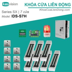 Bộ khóa Interlock Airlock IDS-S7H, liên động 7 cửa cho phòng đệm, phòng sạch