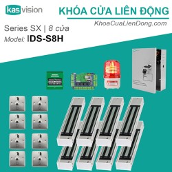 Bộ khóa Interlock Airlock IDS-S8H, liên động 8 cửa cho phòng đệm, phòng sạch