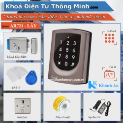 Bộ kiểm soát cửa ra vào Soyal AR-725E (khoá lẫy điện)