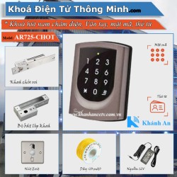 Bộ kiểm soát cửa ra vào Soyal AR-725E (khoá chốt rơi)