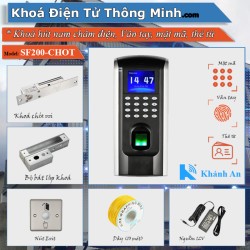 Bộ kiểm soát cửa ra vào SF200 (khoá chốt rơi)