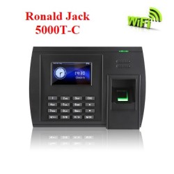 Máy chấm công vân tay + WIFI Ronald Jack 5000T-C