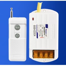 Công tắc điều khiển từ xa bằng remote Honest HT-6220KGD (có nút học lệnh) 100m-1KM