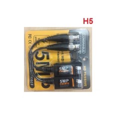 Jack video balun H5 5MP loại nhấn