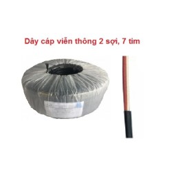 Dây cáp viễn thông 2 sợi 7 tim