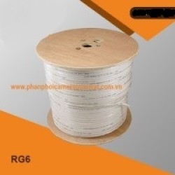 Cáp đồng trục RG6 + 2C 100m CCS