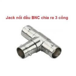 Jack nối đầu BNC chia ra 3 cổng