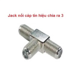 Jack nối cáp tín hiệu chia ra 3 cổng