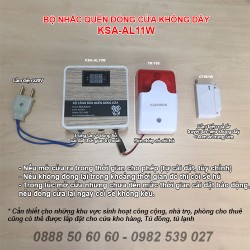 Bộ cảnh báo quên chưa đóng cửa (không dây) KS-AL11W