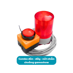 Bộ nút nhấn chuông trò chơi GAMESHOW loại Lớn 60mm KS-G60-6M