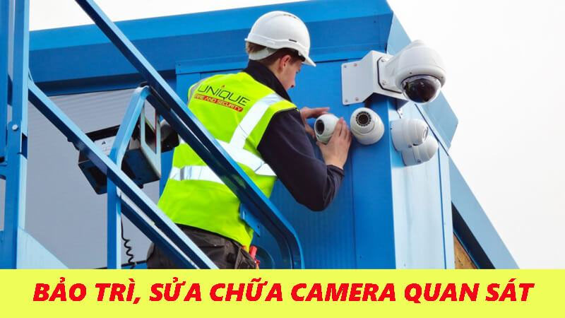 Dịch vụ bảo trì sửa chữa camera, hệ thống an ninh