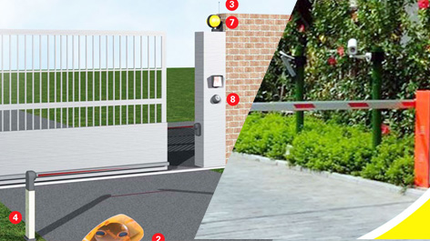 Cổng, Cửa tự động - Auto Door